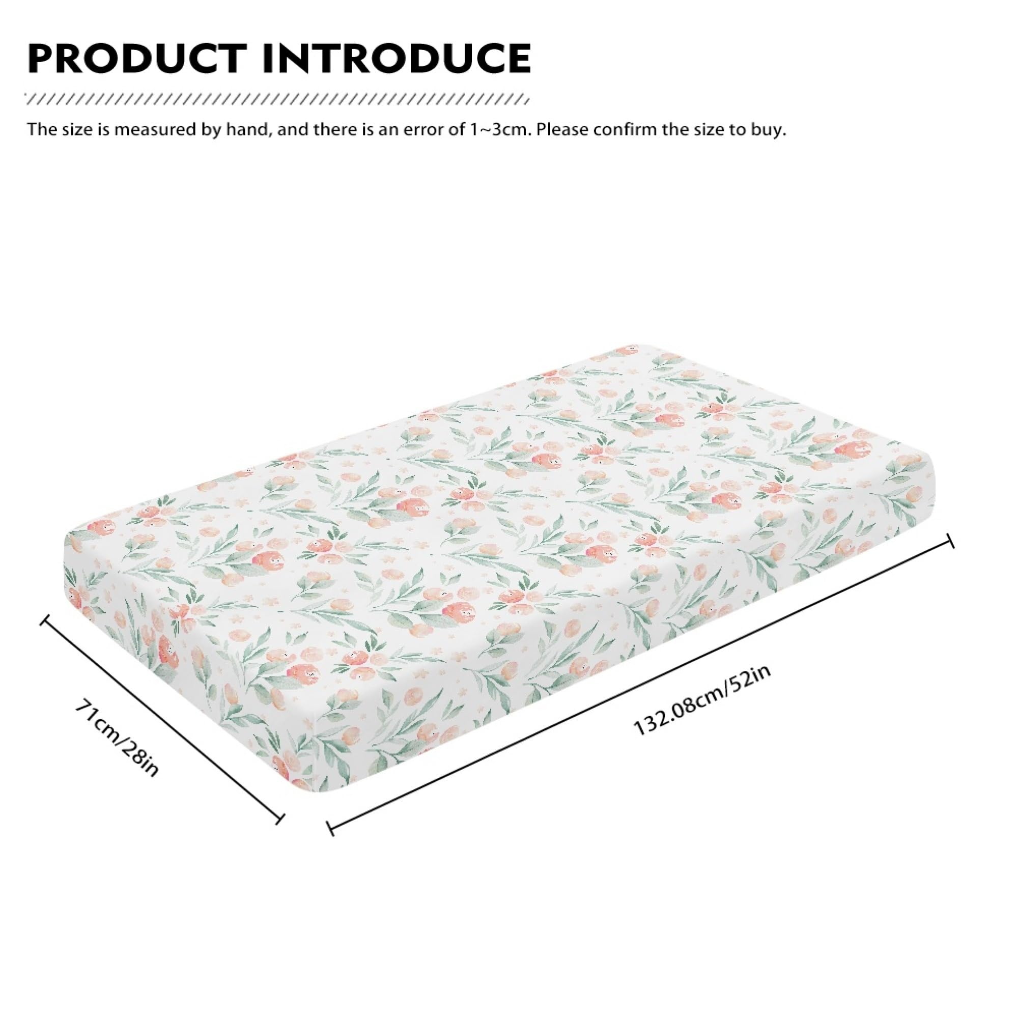 Winpema soft polyester crib sheet gentle on baby skin.