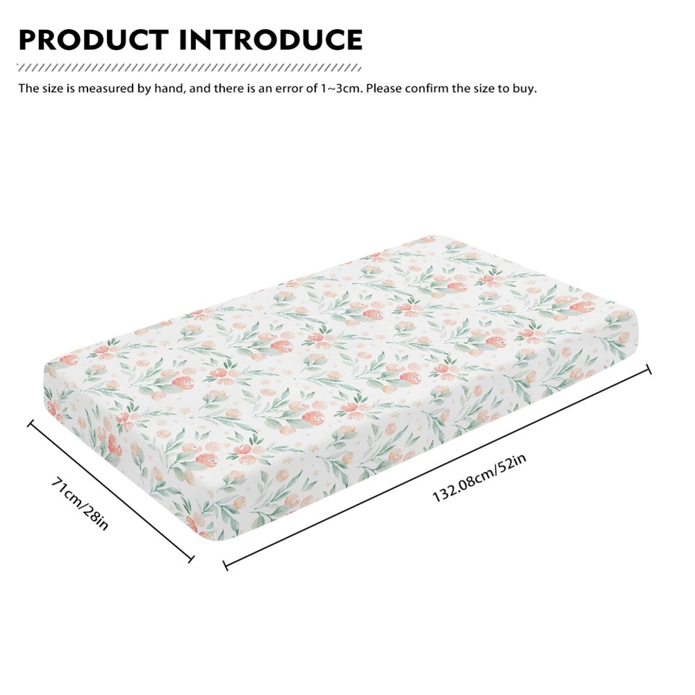 Winpema soft polyester crib sheet gentle on baby skin.