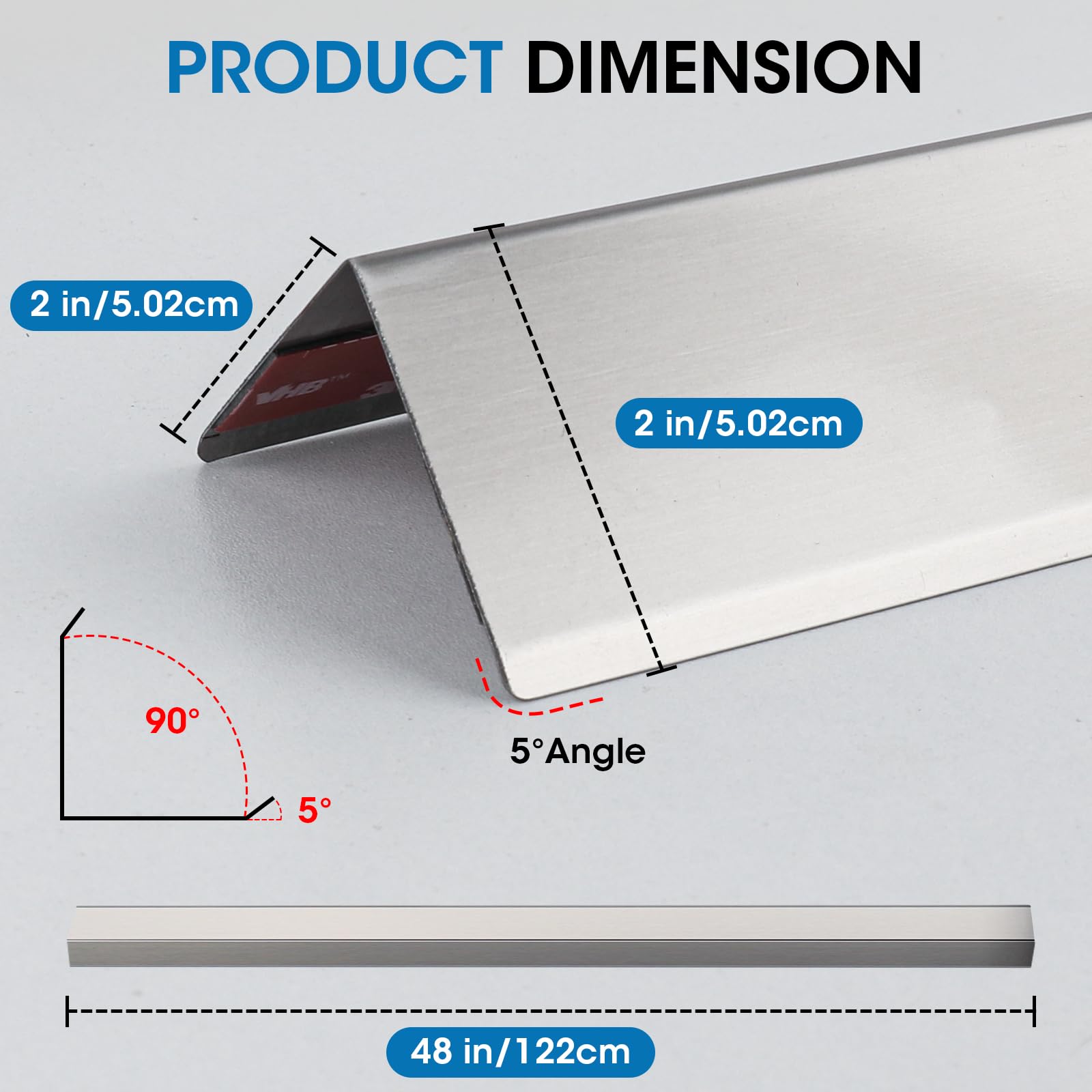 WINSMAR corner guard with tape enables quick, secure wall adhesion