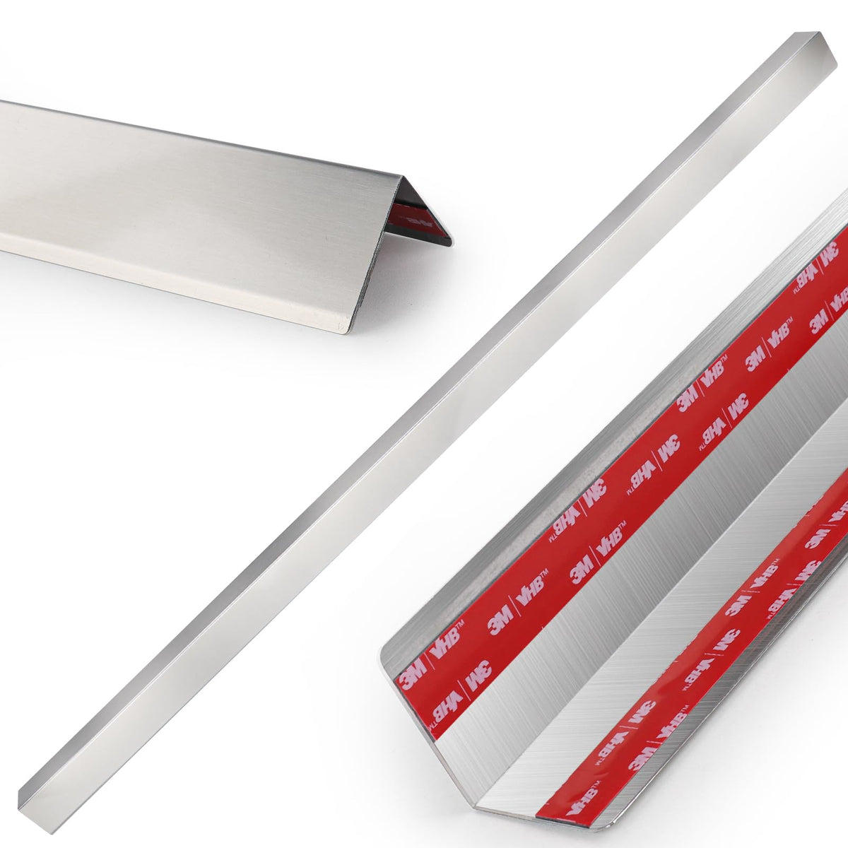 WINSMAR stainless steel corner guard installed on a wall for durable 2x2 protection