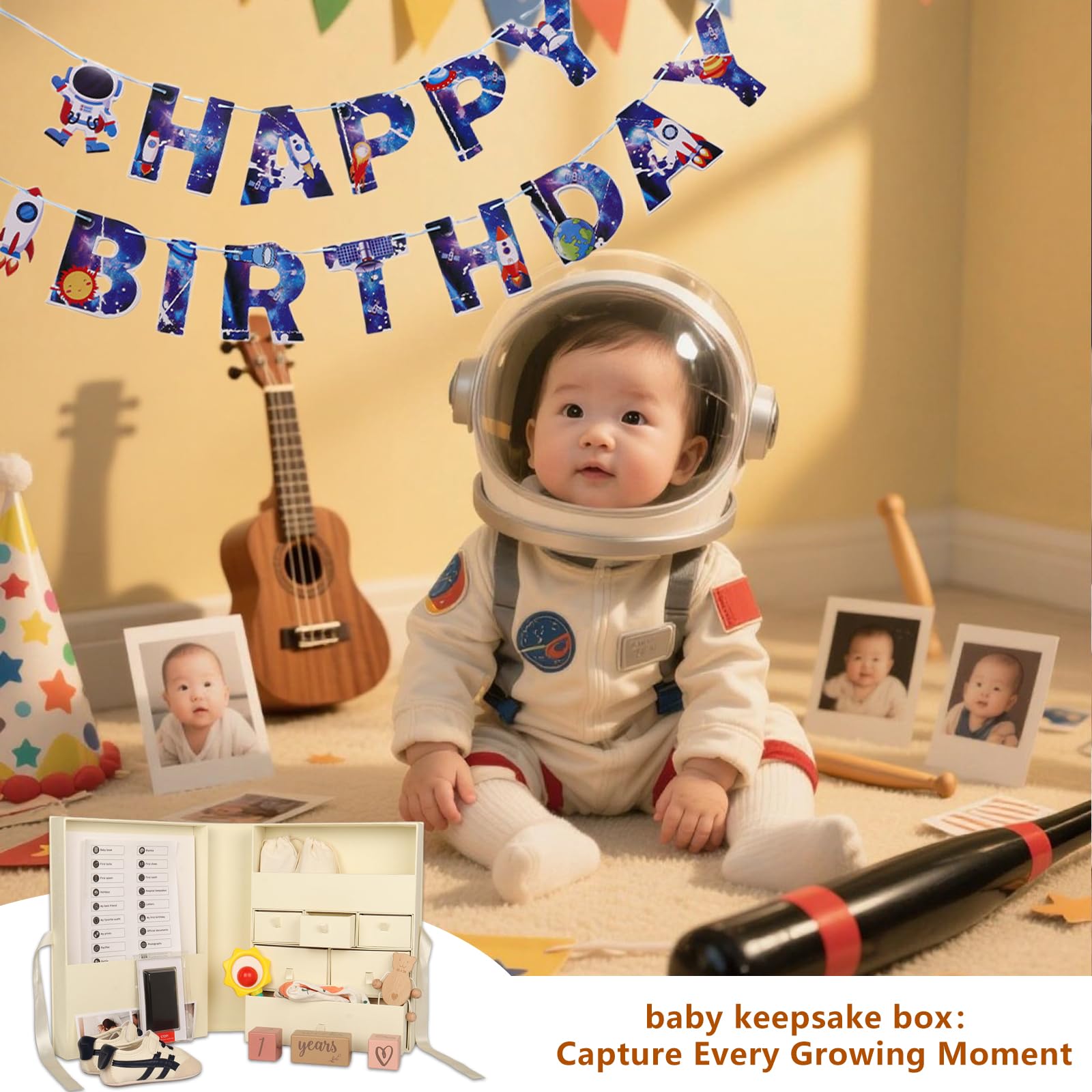 Includes stamp pad and canvas bag for versatile keepsake organization.