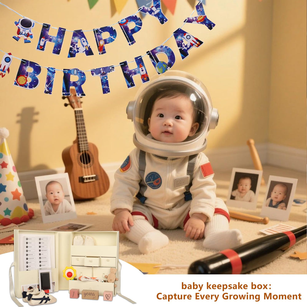 Includes stamp pad and canvas bag for versatile keepsake organization.