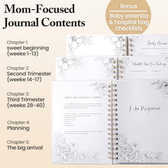 WINTC pregnancy book weekly growth pages for memories
