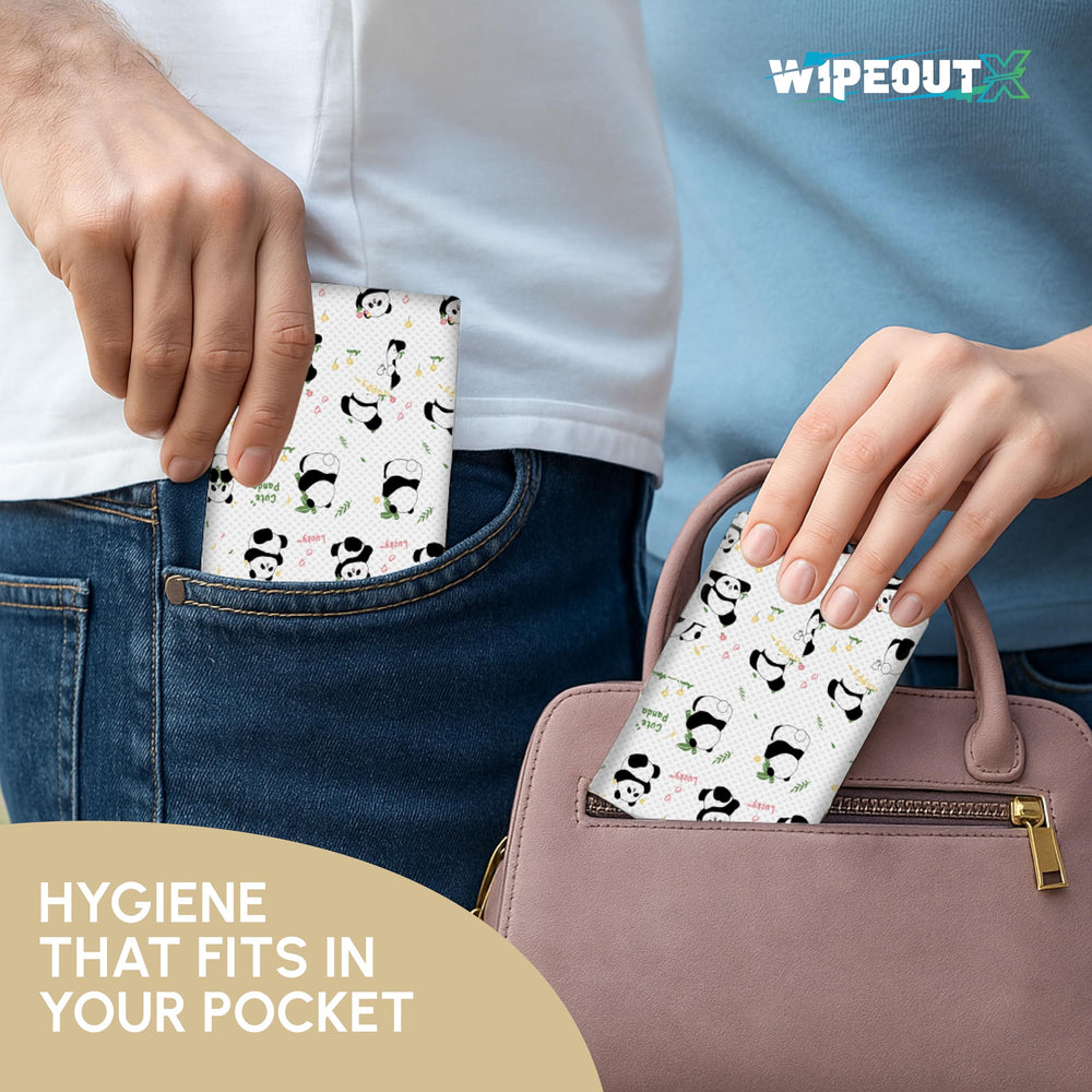 WIPEOUTX lightweight eco-friendly material provides comfortable protection on the go.