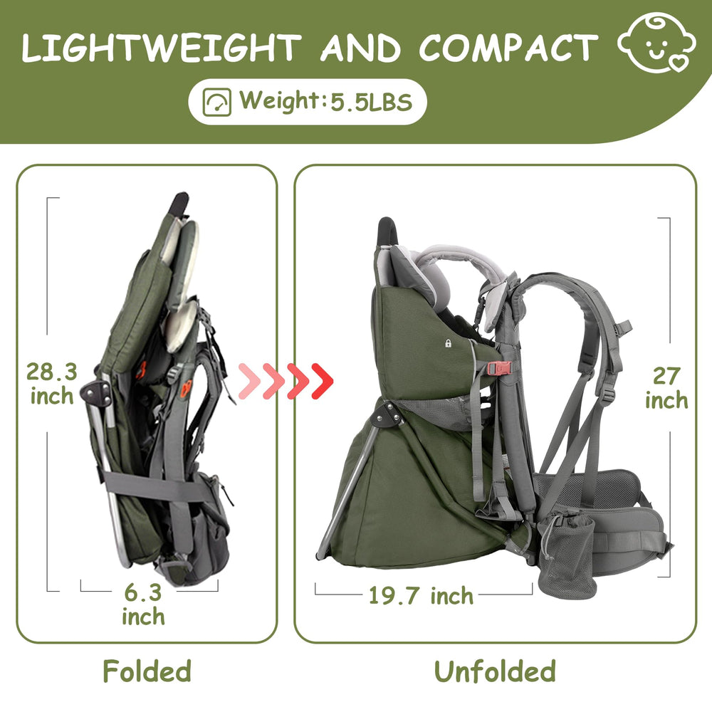 Waist belt pockets on WIPHA carrier for quick access items