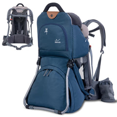 WIPHA hiking baby carrier frame provides sturdy yet light support on rugged trails