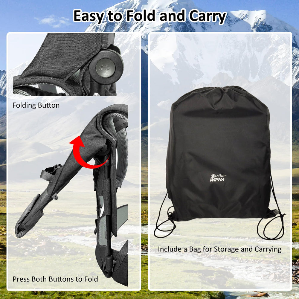 WIPHA safety-adjustable straps offer secure, adjustable fit for growing toddlers