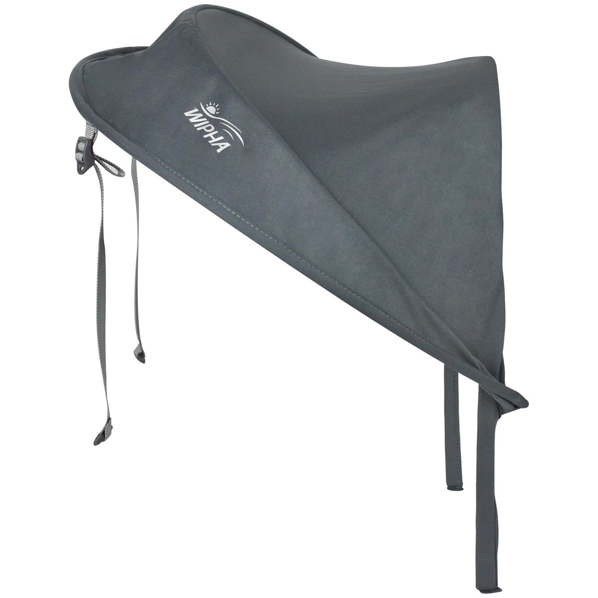 WIPHA sun shade on a baby hiking backpack blocks glare for comfortable naps.
