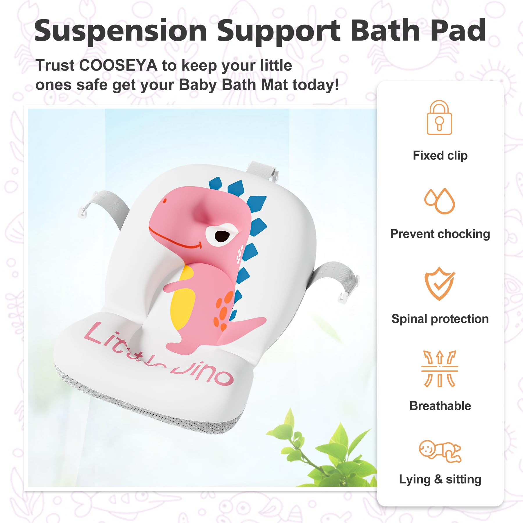 wiqins crab-design bath adds playful charm to bath time