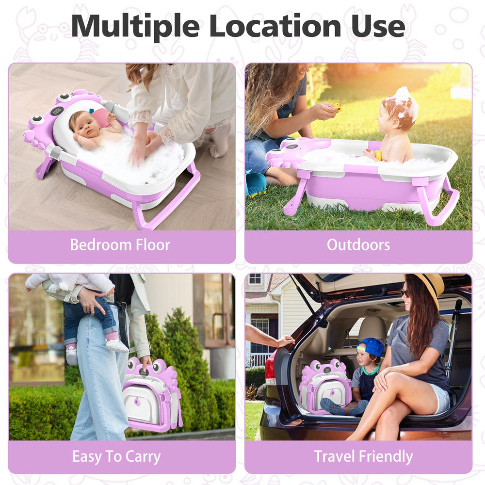 wiqins dinosaur cushion bath design floats beside baby