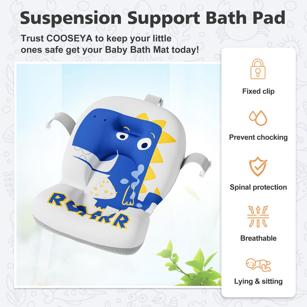 wiqins crab shaped design adds playful bath time for infants