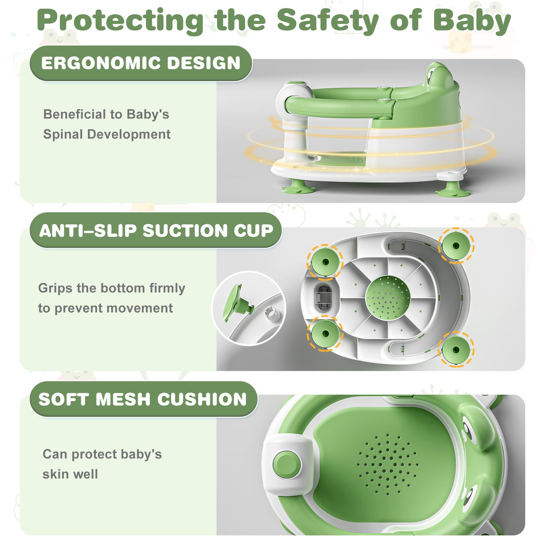 wiqins bath seat with one-button switch for easy opening and safe transfer