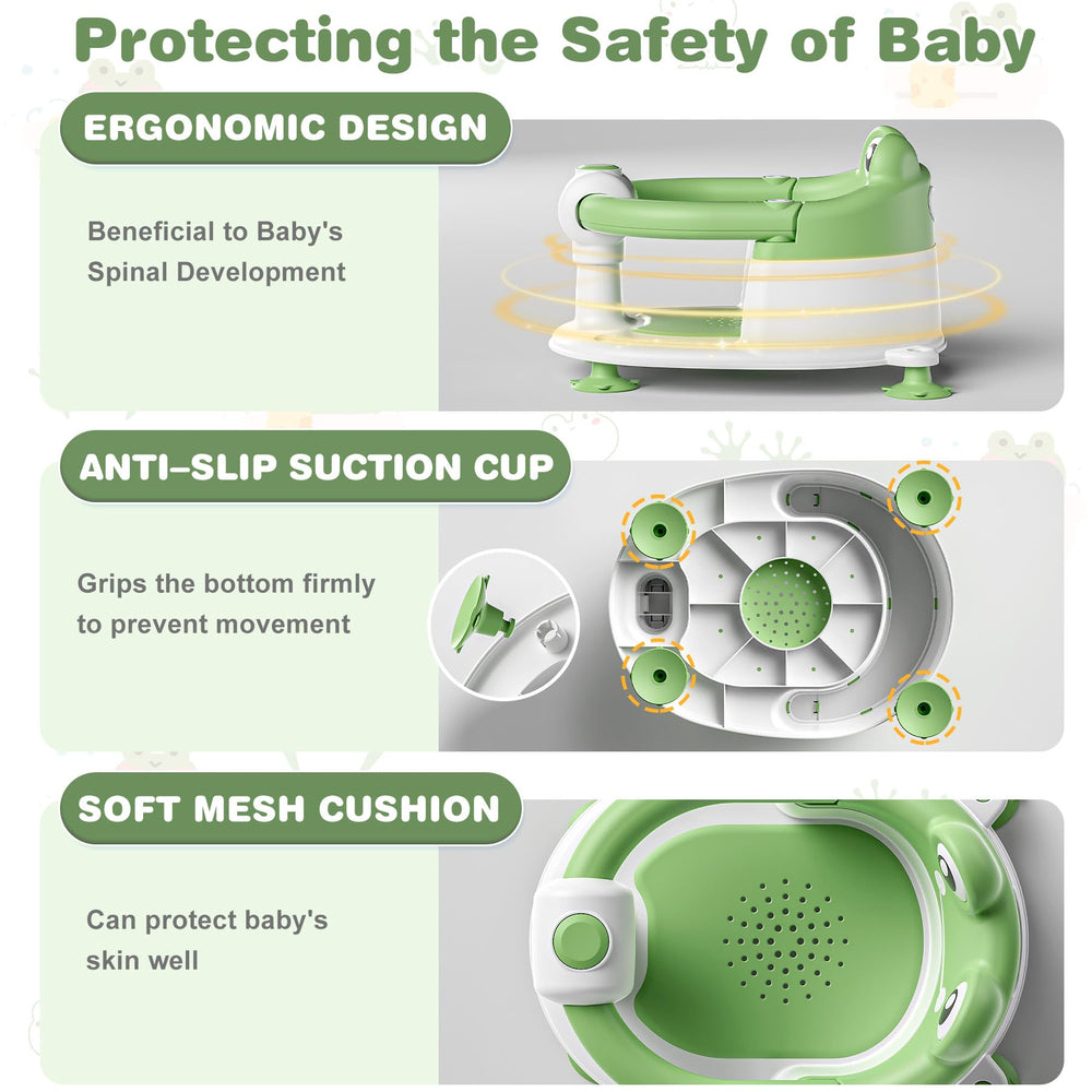 wiqins bath seat with one-button switch for easy opening and safe transfer