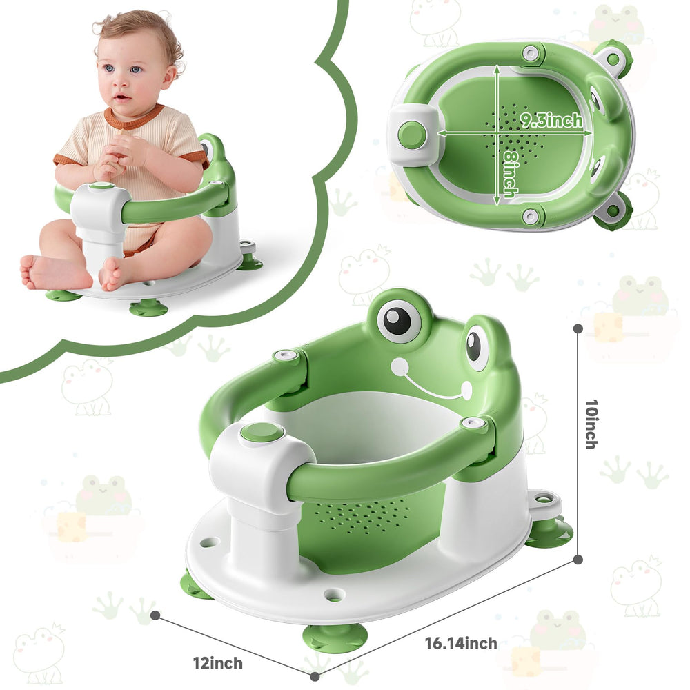 wiqins bath seat includes a soft cushion for comfort and breathability