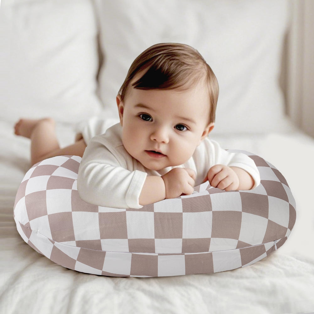 Wirein baby-room baseball pattern complements nursery decor with a soft, playful touch