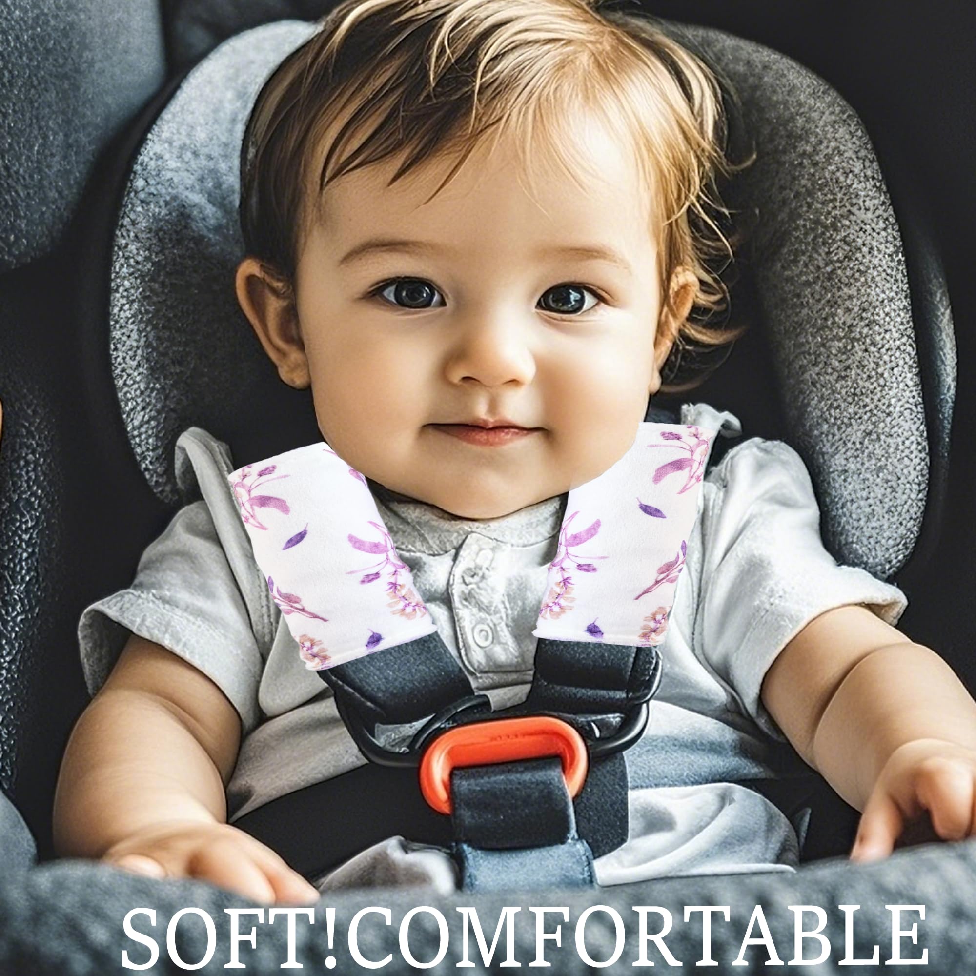 Wirein reusable infant belt cover fits car seats, strollers and high chairs