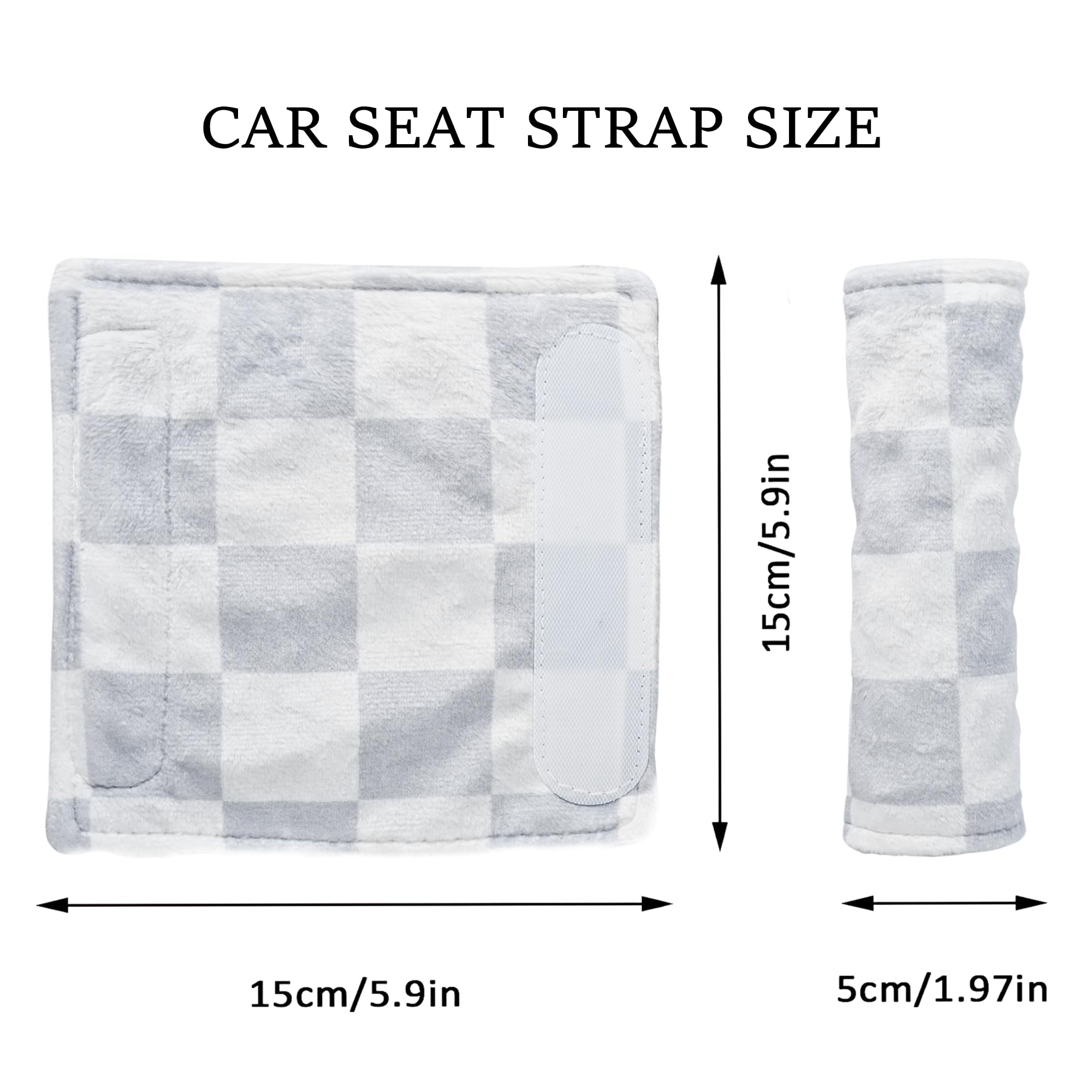 Wirein double-sided minky strap cover provides ultra-soft comfort on rides