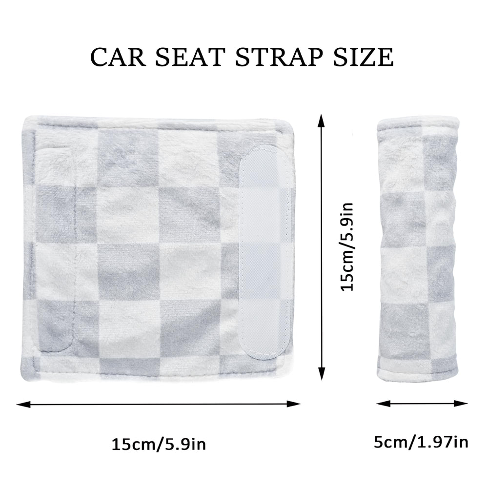 Wirein double-sided minky strap cover provides ultra-soft comfort on rides
