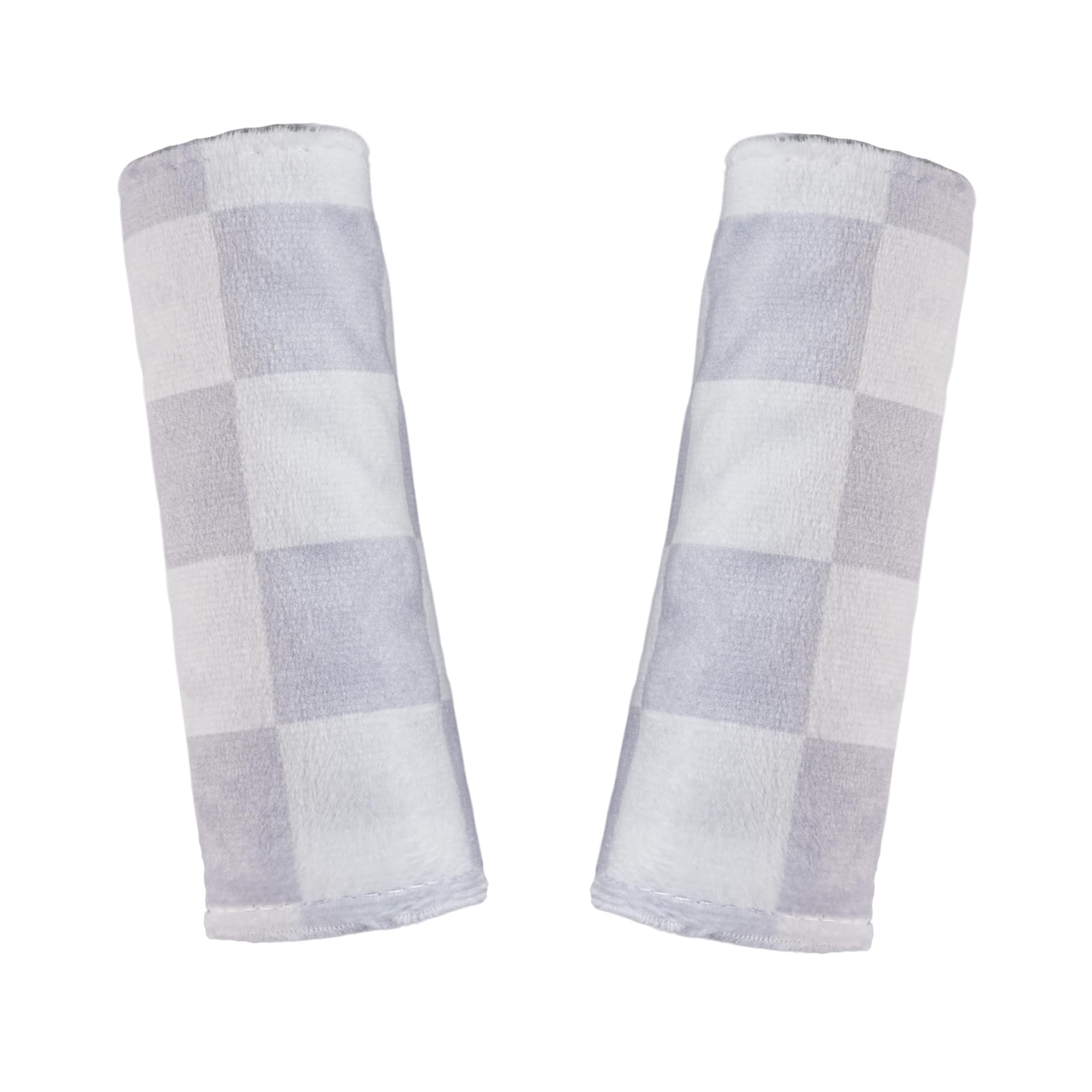 Wirein gray checkered pattern adds stylish, practical touch to car seats and strollers