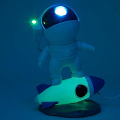 Rocket Man offers multi-color options to match your mood and decor.