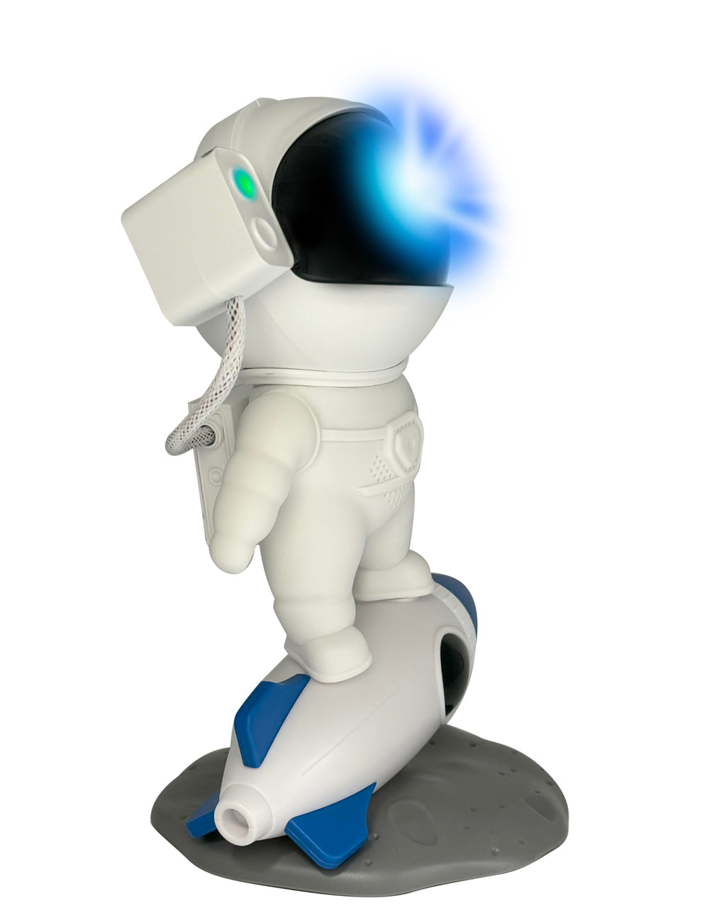 Wireless Express Rocket Man timer feature automates ambience sessions.