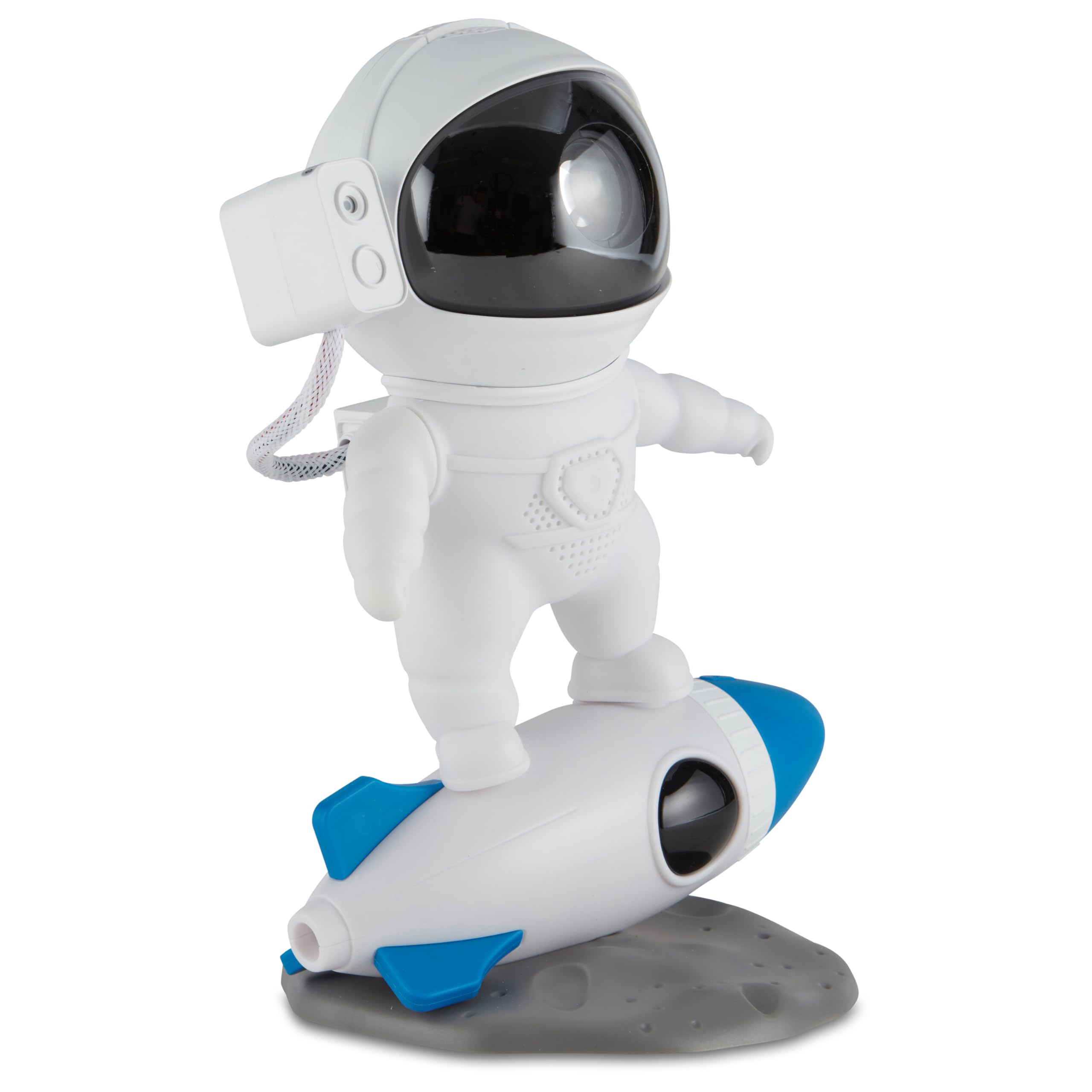 Rocket Man white noise mode supports relaxed sleep and focus.