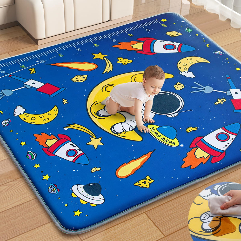 Wirhao Astron baby play mat with waterproof surface for easy cleanup
