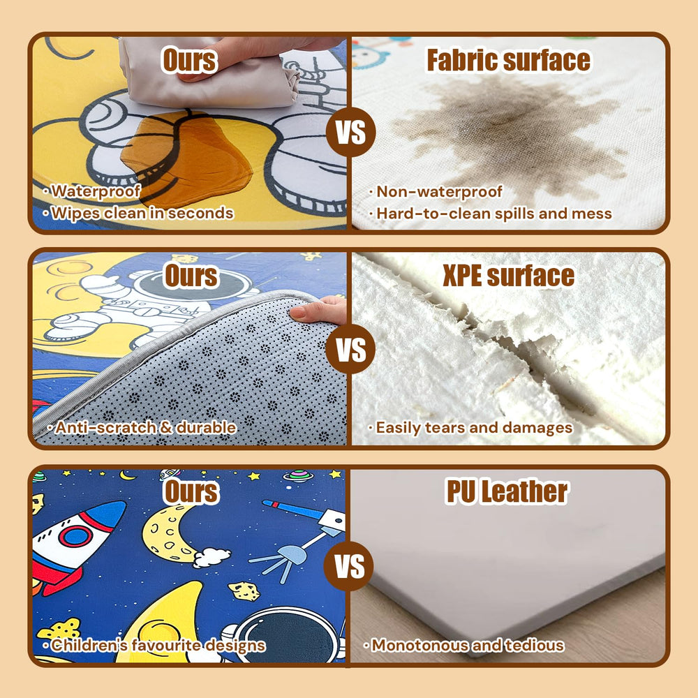 Wipe-clean Wirhao Astron surface after spills and messes