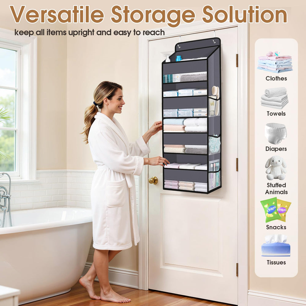 WiseLife versatile-use across nursery, bathroom, pantry for clutter control.