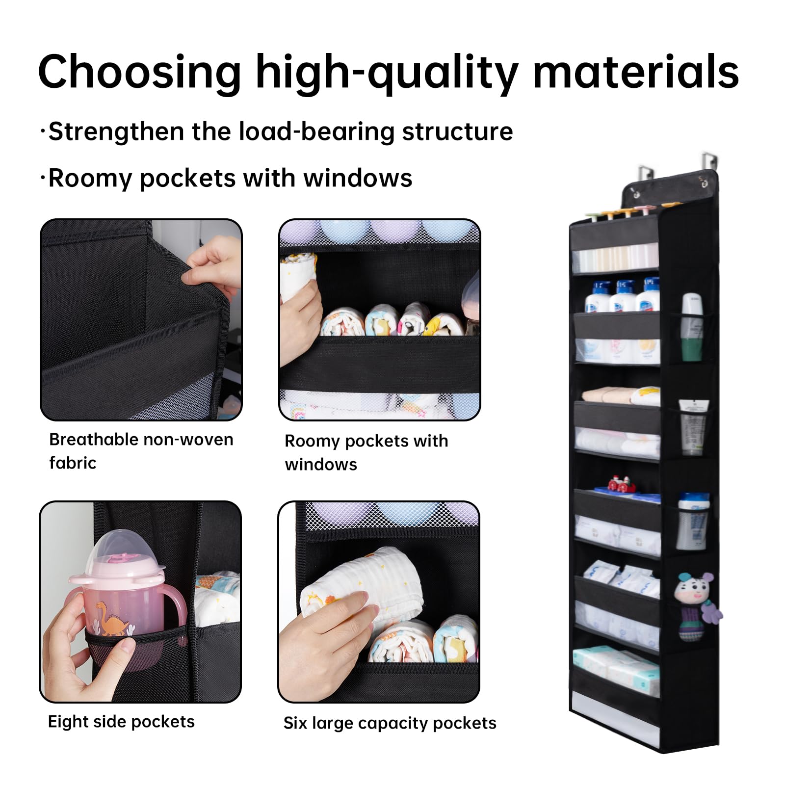 WishJazz durable heavy-duty material resists warping over time.