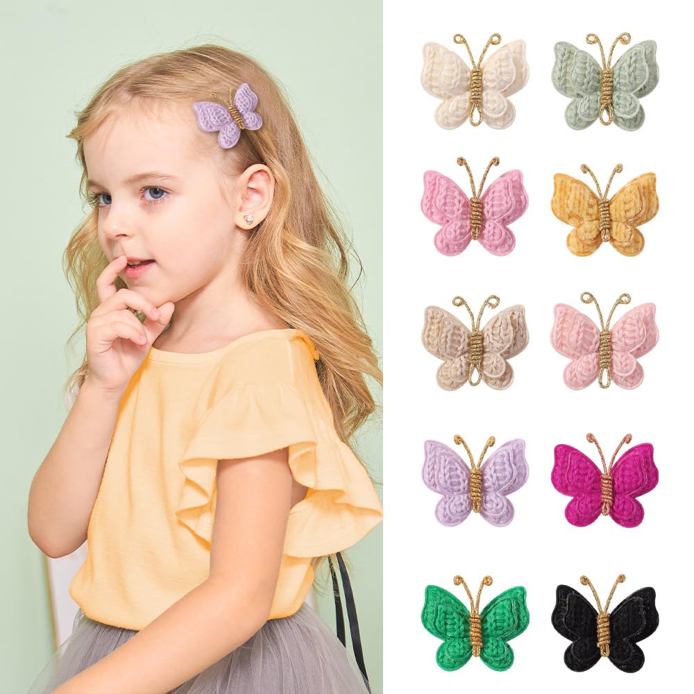 Wistamik peach red butterfly clip secures fine or thick hair with ease.
