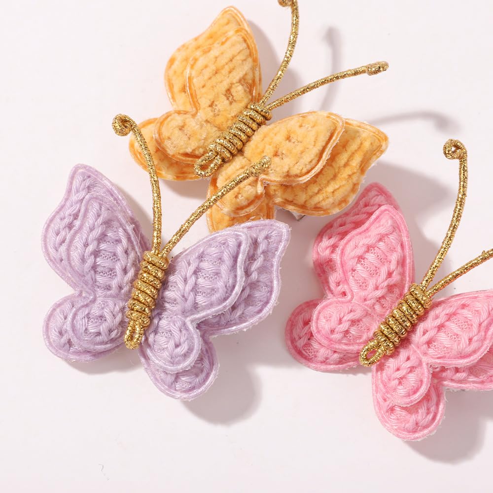 Wistamik butterfly hair clip makes dressing up quick and fun.