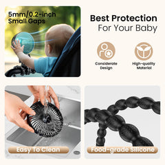 Three-speed quiet cooling with a brushless motor suitable for indoor and outdoor use