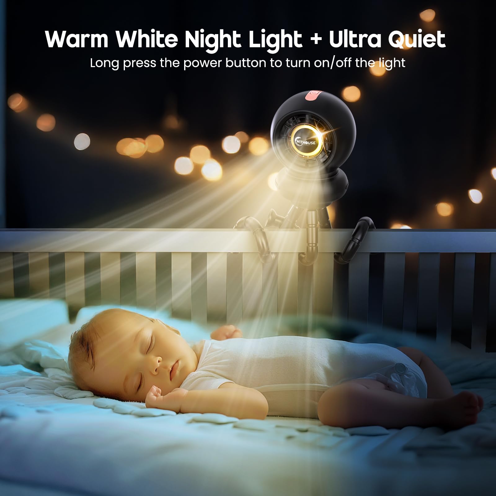WITHOUSE LED display reveals battery and speed at a glance.