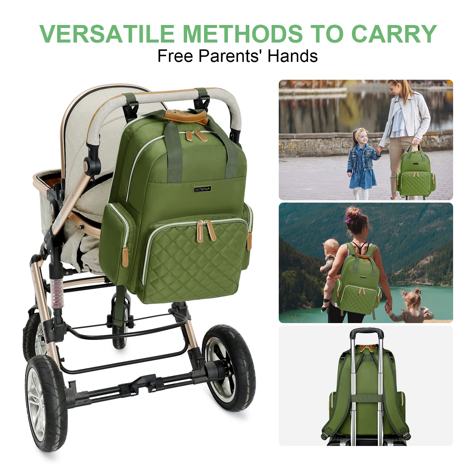 Durable, tear- and deformation-resistant materials for long-lasting use.