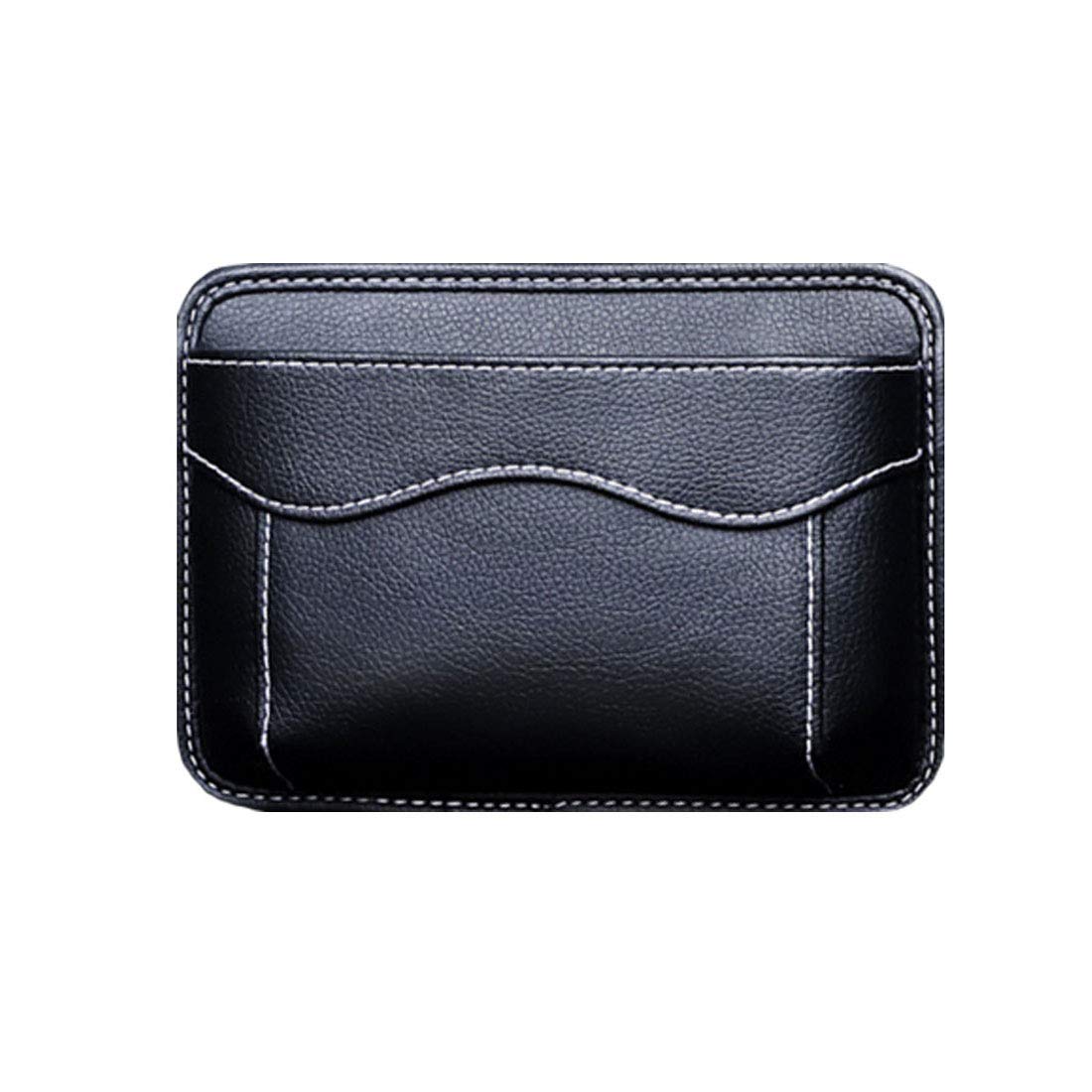 Wittocs car side pocket organizer in PU leather keeps phones and pens within easy reach