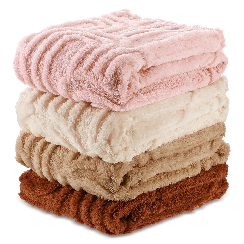 Wiwiqing rainbow 3D boho baby blanket for gentle swaddling and comfort.