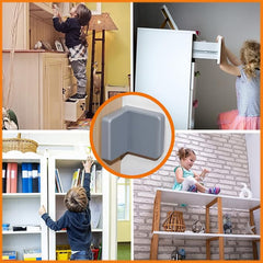 Wizczjvq wall-mount anchors shown on smooth wall with mounting hardware