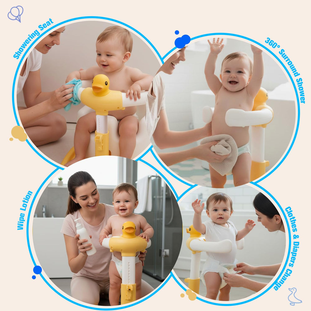 Wmaiwei safety-certified, BPA-free materials ensure a trustworthy bath experience.
