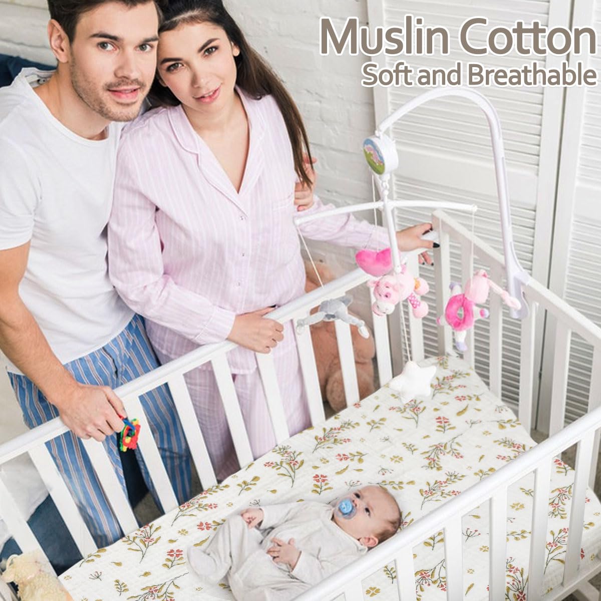 Gift-ready design makes a thoughtful baby shower or registry gift.