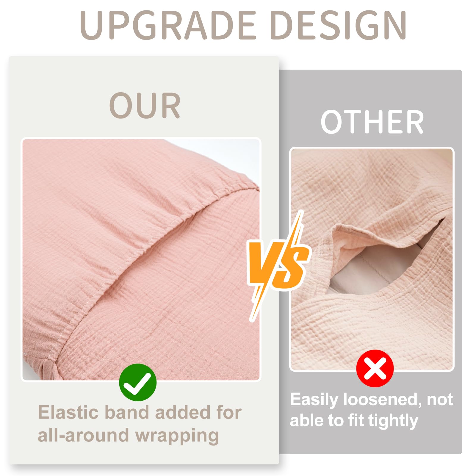 WNATN three-pack provides easy swaps to keep the lounger clean.