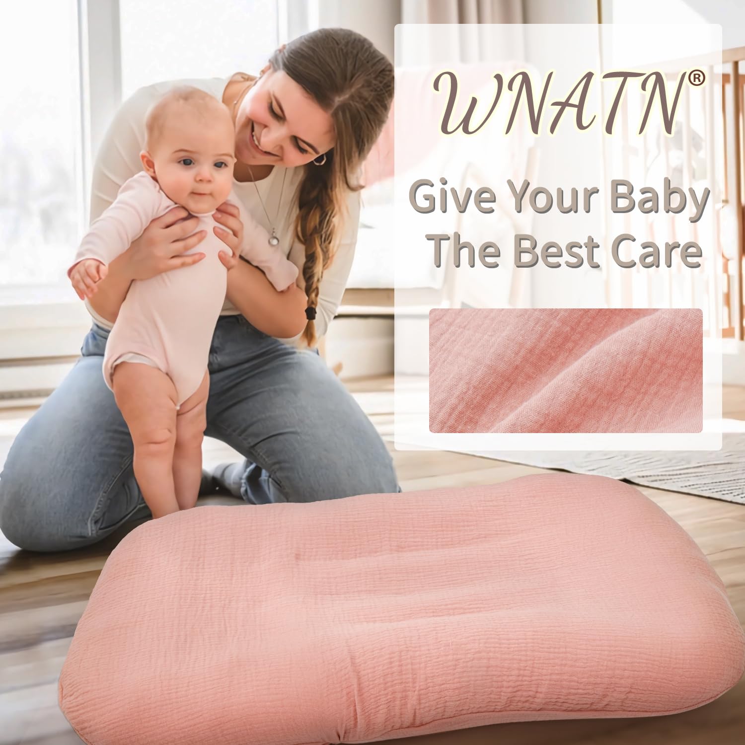 WNATN machine-washable covers simplify care and maintenance.
