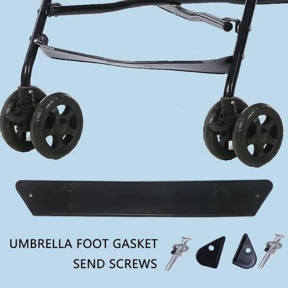 WNHNO sturdy footrest board adds durability for active babies on trips
