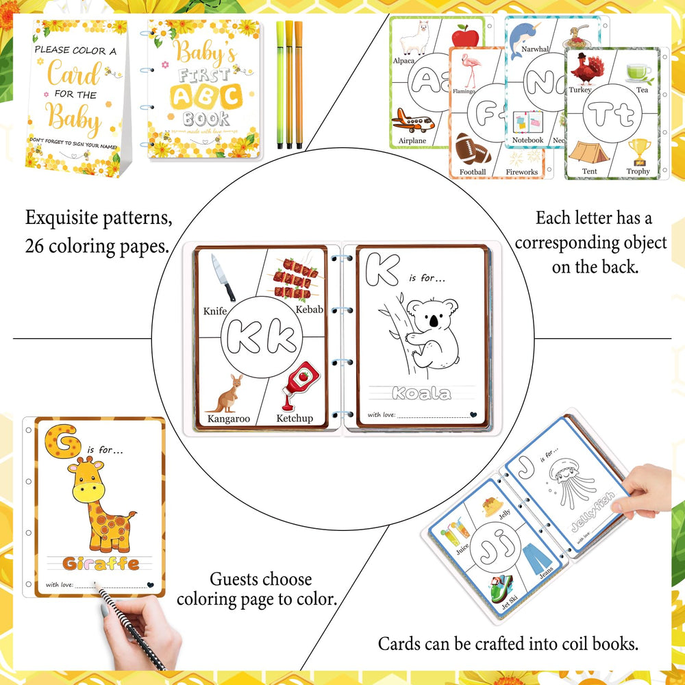 WNINK ABC book turns guest participation into a collaborative keepsake.