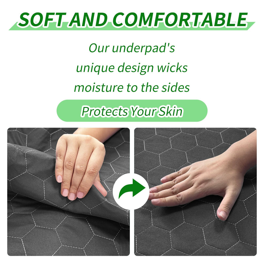Wnote 4-layer absorbent structure locks in liquids and reduces spread