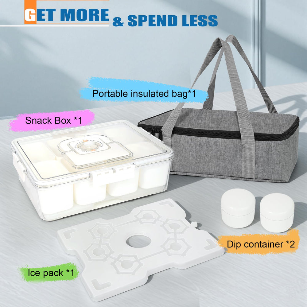 Wn's Day Snackle Box hidden fork adds convenient utensils.