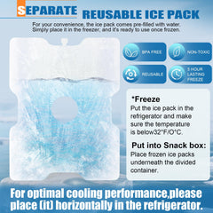 Wn's Day Snackle Box insulated bag keeps snacks cool on adventures.