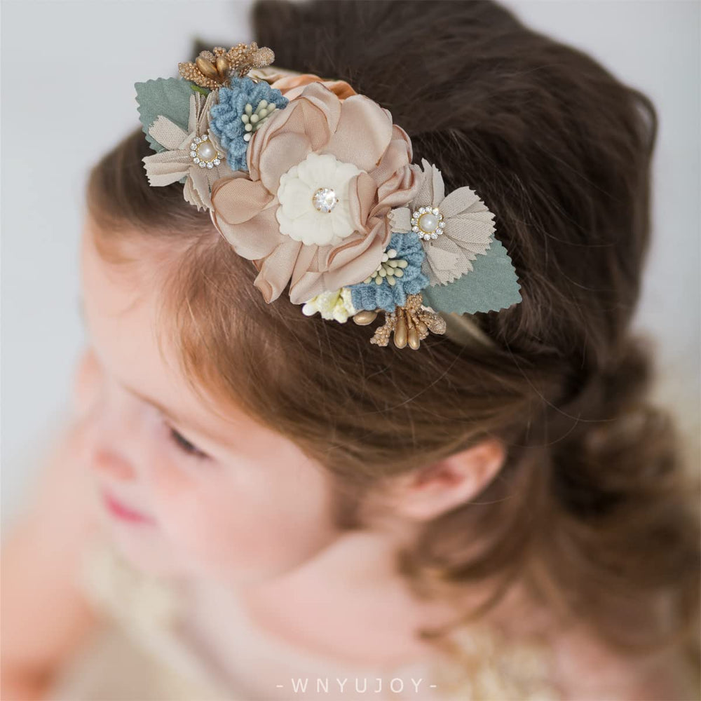 WNYUJOY ivory headbands with nude band offer gentle wear for sensitive skin