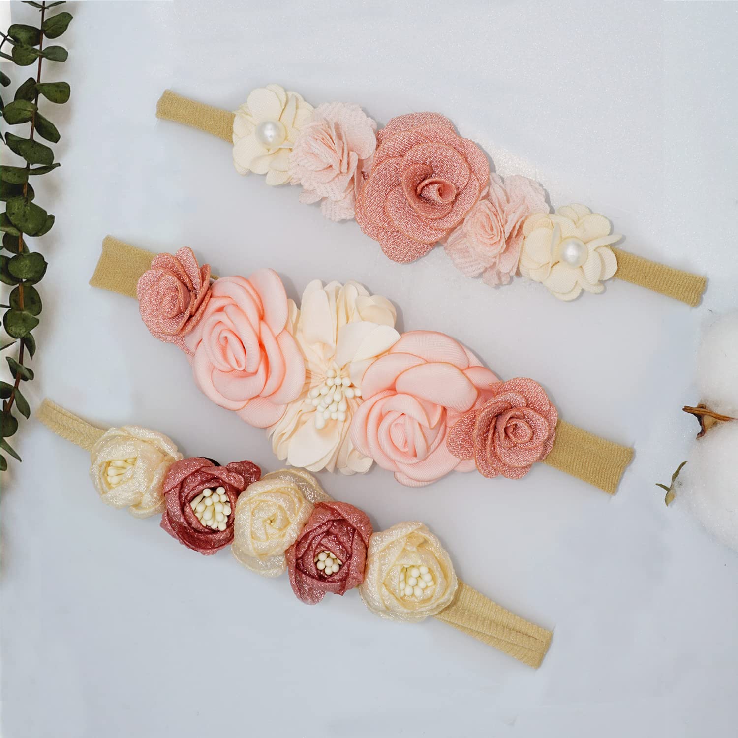 WNYUJOY headbands arrive in a pink gift box, ready for gifting.