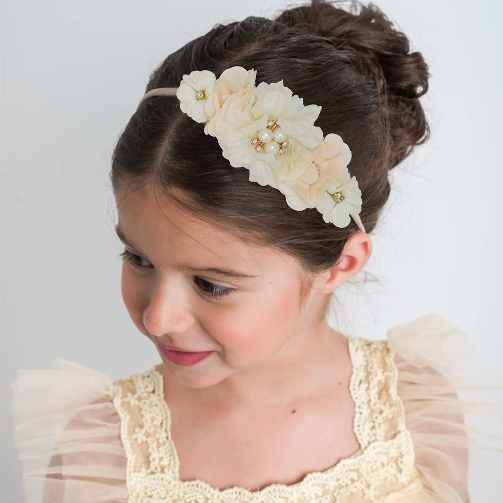 WNYUJOY handmade flower detail adds soft, natural charm to every headband.